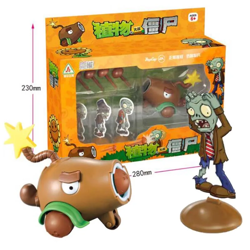 

New Arrival Plants Vs Zombies Action Figure Toys PVZ Peashooter Model Toys PVC Dolls Gift For Kids Birthday