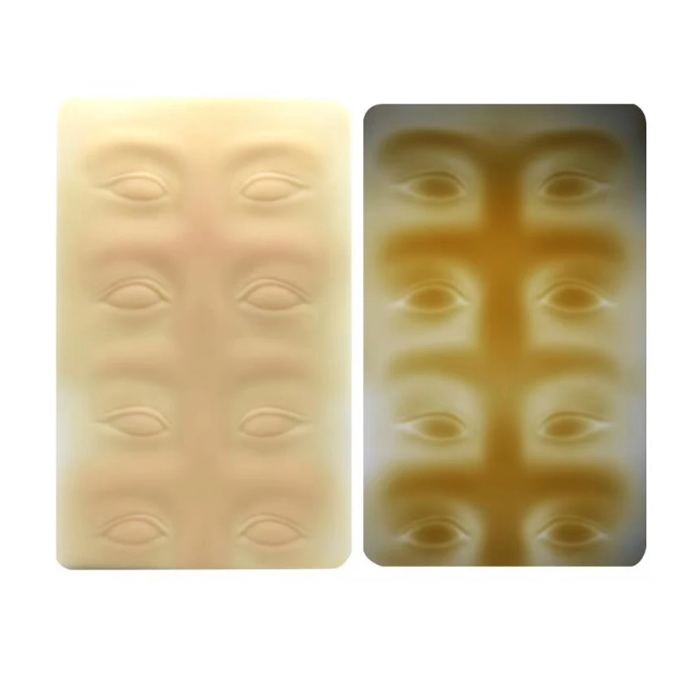 3d practice skin for eyebrow