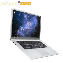 AMOUDO 15,6 inch 8 GB Оперативная Память 500 GB/1 ТБ HDD Intel Celeron J3455 4 ядра CPU Windows 10 Системы Тетрадь ноутбук