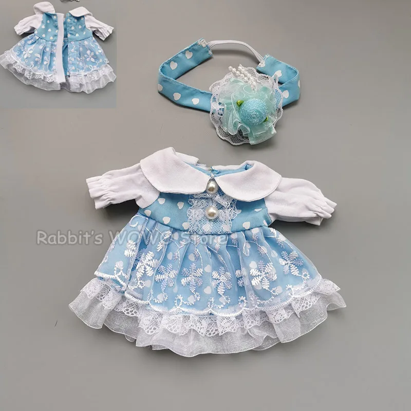 Одежда для кукол, подходит для 25 см, Детская кукла, игрушка 1/6, BJD кукла, куклы для новорожденных, аксессуары, Милое Свадебное платье, головной убор, костюм, подарки для девочек - Цвет: g