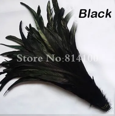 Natural Brown Rooster Tail Feather Accessories for DIY and Performance