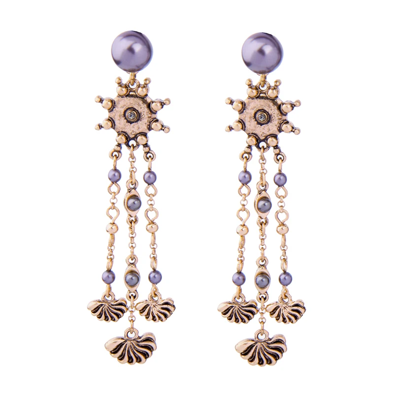 Buy Fashion Simulated Pearl Chain Fringe Hanging