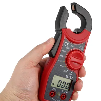 

MT87 Digital Multimeter Clamp Meter Current Clamp Pincers AC/DC Current Voltage Tester Auto Replacement Parts Repair Tool