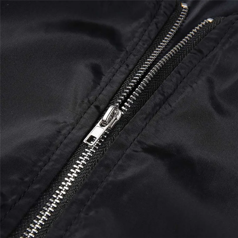New Fashion Women Classic Quilted Jacket Autumn Winner Casual Short Bomber Solid Jacket Coat Outwear #E15 (8)