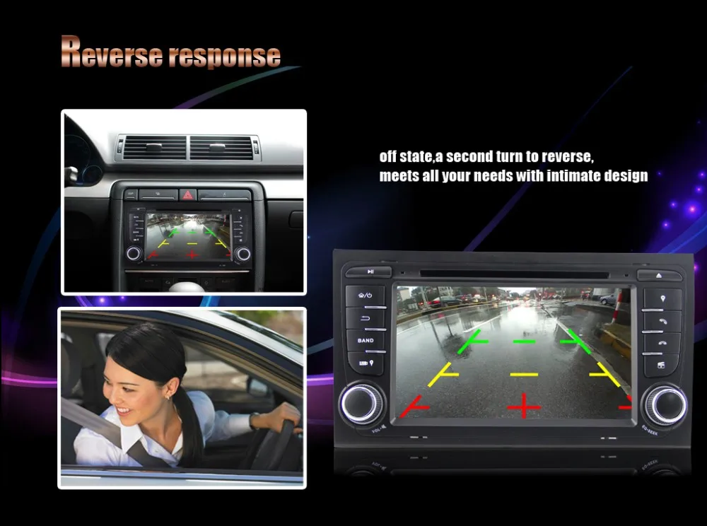 Discount Eunavi 2 Din Car GPS Navigation DVD Player Stereo Video For AUDI A4 S4 RS4 With 3G USB GPS Bluetooth IPOD FM RDS Subwoofer 11