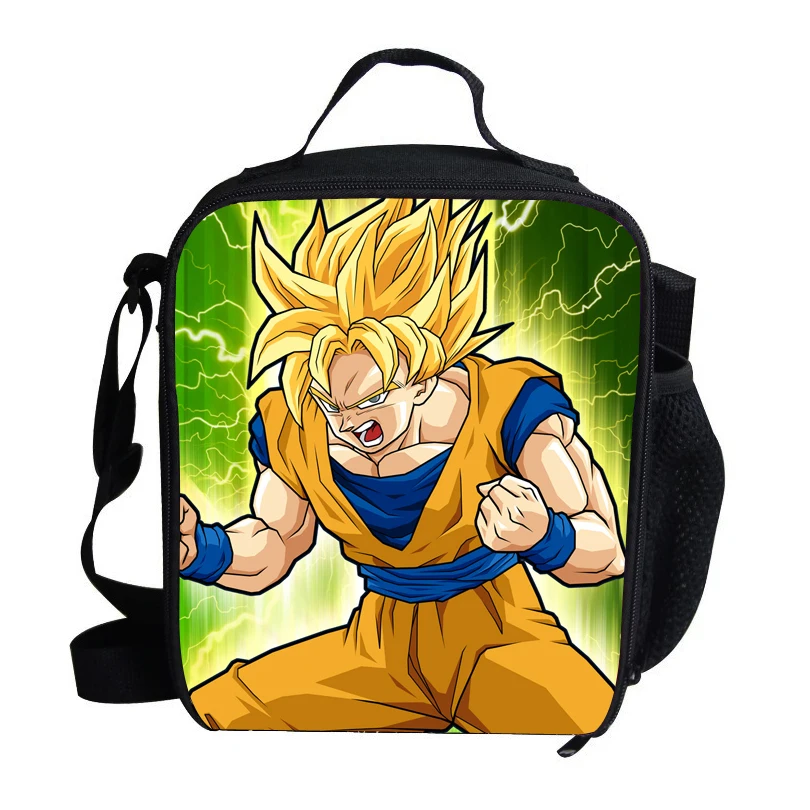 

2015 Hot Character Lunch Bag For Kids Dragon Ball Lunchbox Bag For Boys Personalized Insulated Lunch Bag For Children Students