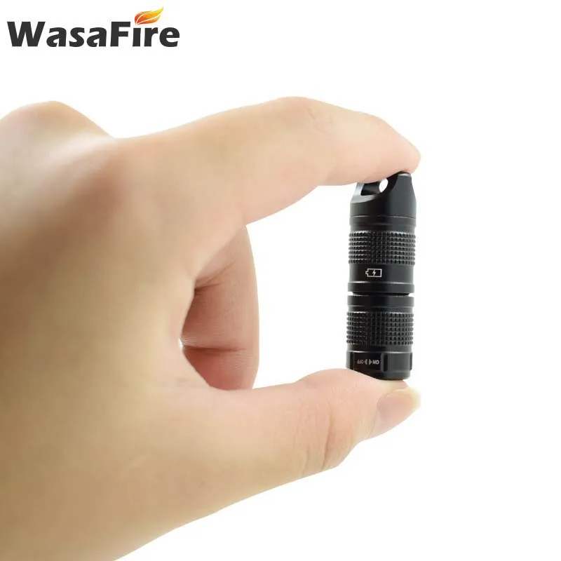

Super Mini Flash Light Powerful and Rechargable XPG-R5 LED Mini Flashlight Keychain Aluminum Alloy Torch Built-in 10180 Battery