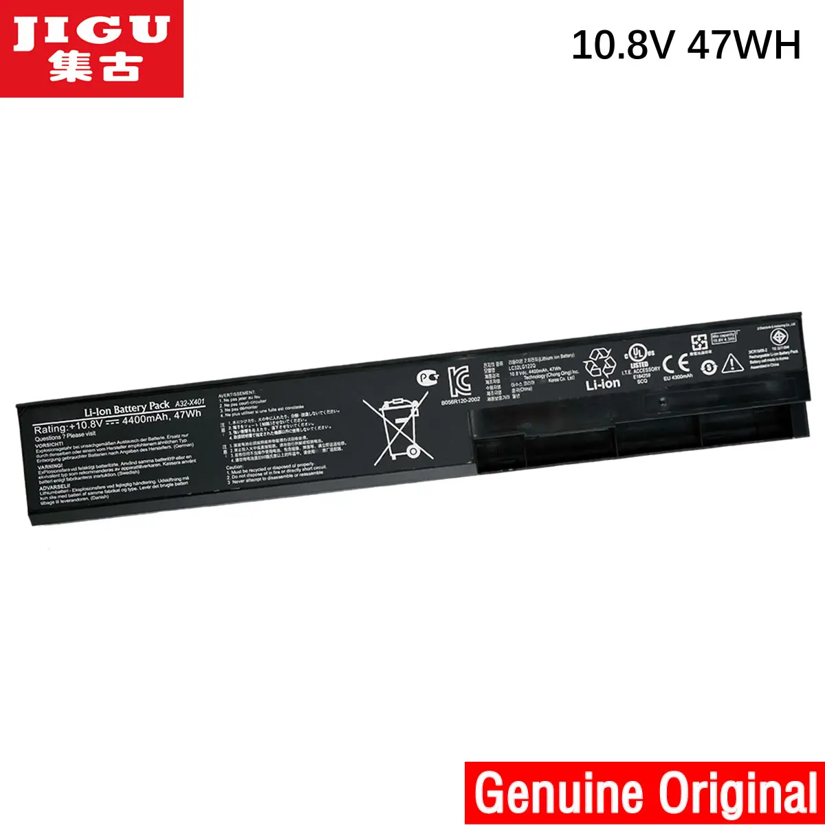 JIGU Оригинальный аккумулятор для ноутбука Asus X301 X301A X401 X401A X501A A31-X401 A41-X401 |