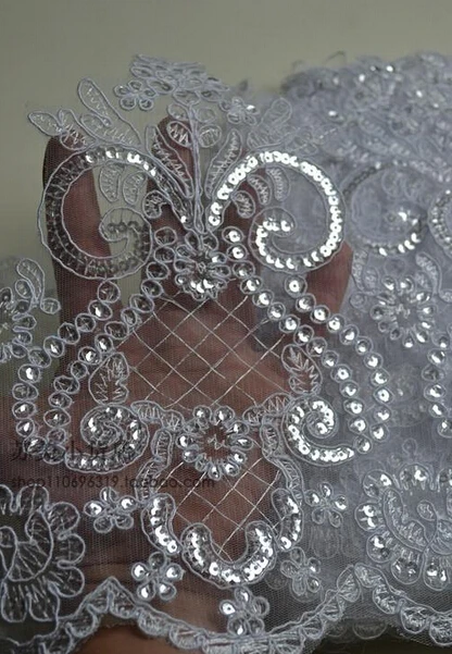 sequin lace trim