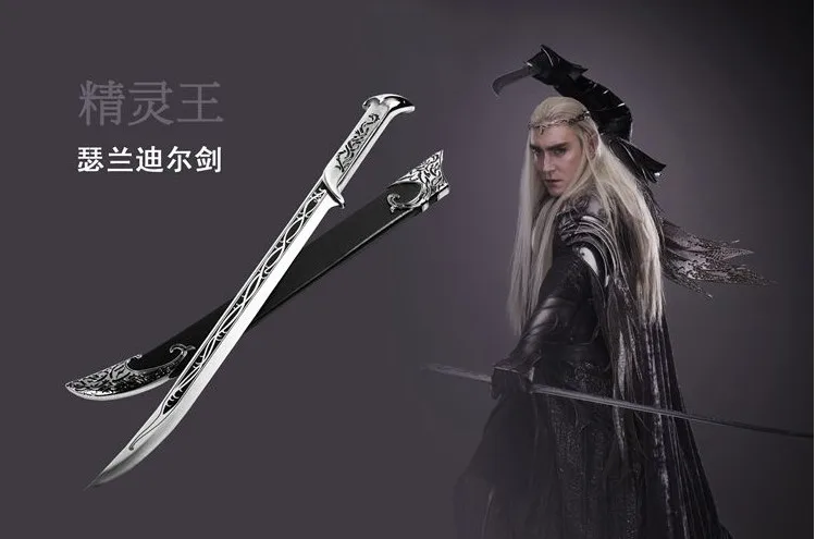 Cheap Film Television Animation Lord Of The Rings Sword Hobbit Anti -Body Weapons Home Decoration Crafts Not Open Blade Christmas Gift 2
