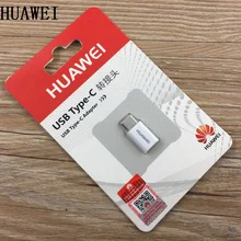 Original Micro USB a tipo C convertidor adaptador Cable de carga para HUAWEI P9 P10 más mate9 mate10 pro Honor 8 v8 9 V9 V10 note8
