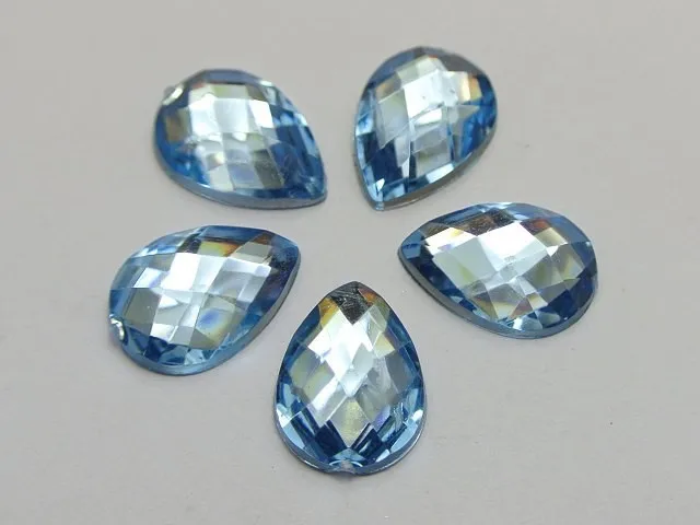 100pcs-No-Hole-Jewelry-Findings-diy-Decorative-Accessories-Mixed-Color13x18mmAcrylic-Flatback-Teardrop-Rhinestone (8)