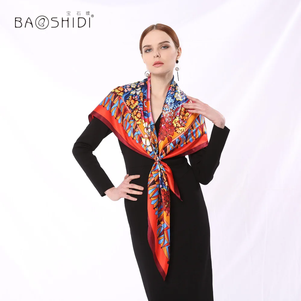 nrd.kbic-nsn.gov : Buy 100% Silk scarf women, Infinity 110*110 Scarfs, Latest fashion scarves ...