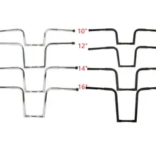 Мотоцикл 1-1/" Ape вешалки бары жир руль для Harley Softail Sportster XL883 1200 FLST FXST на заказ