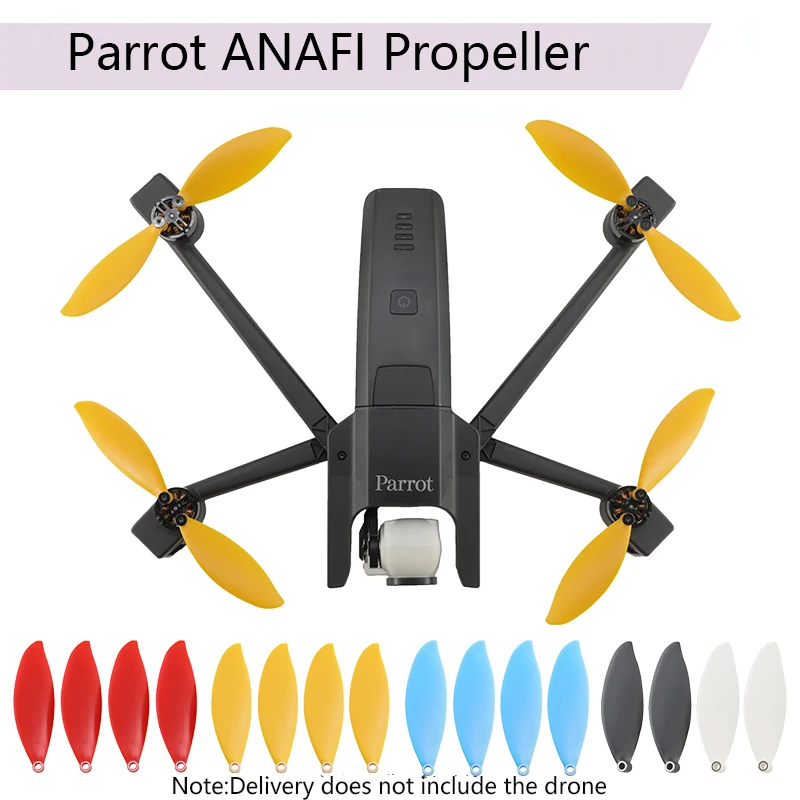 8 шт./1 Набор лопастей пропеллера с гаечным ключом для Parrot ANAFI портативный складной