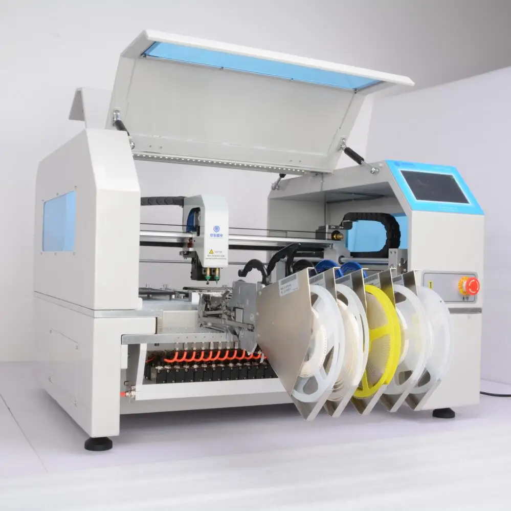 

Free shipping 10pcs 8mm Yamaha pneumatic Feeder + CHMT528P SMT Pick and place machine, Embedded Linux System 110V 220V Discount