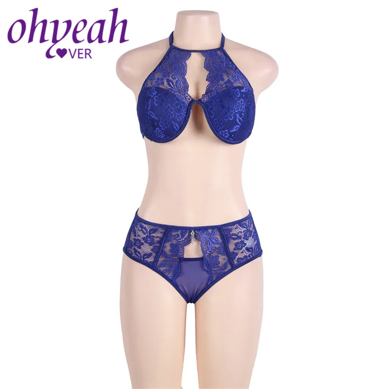 Женское кружевное нижнее белье Ohyeahlover комплект с бюстгальтером и