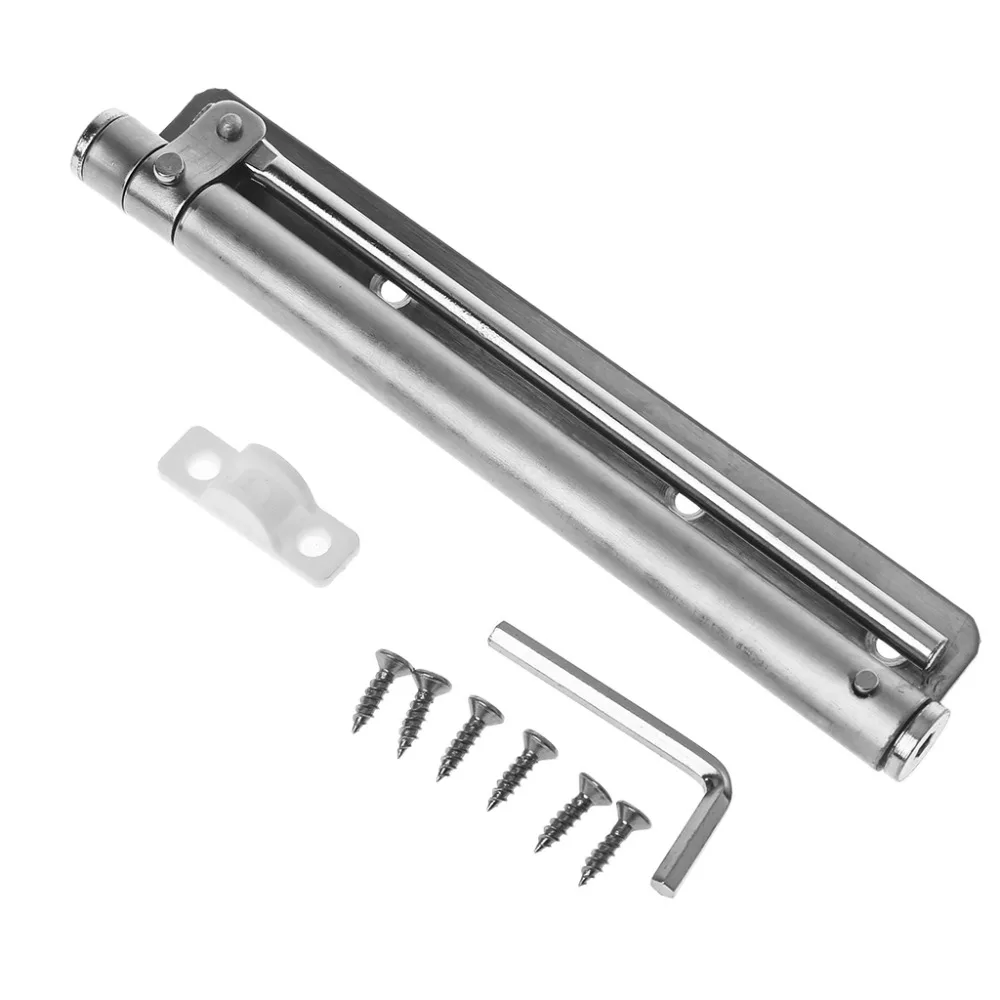 Stainless Steel Automatic Storm Door Closer Adjustable Fire Rated