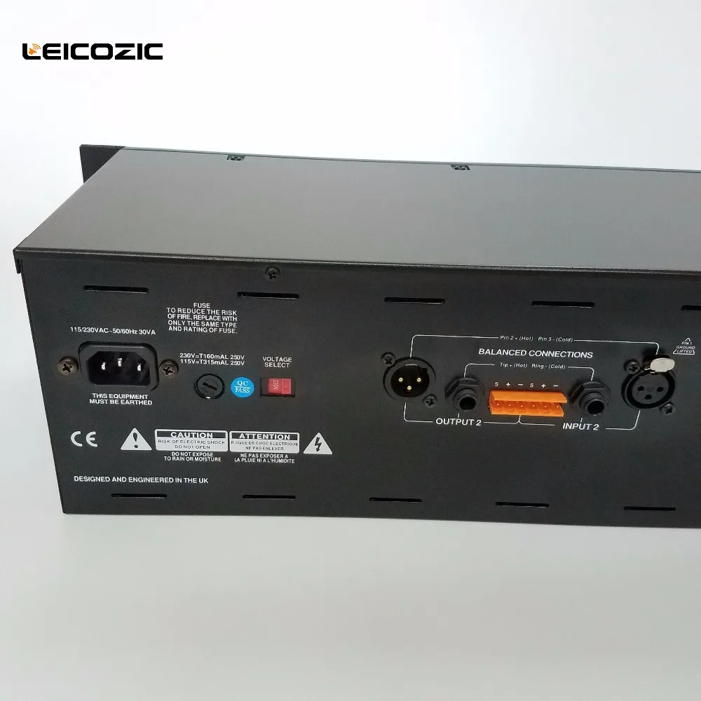 Leicozic FCS966 31 band stereo graphic equaliser