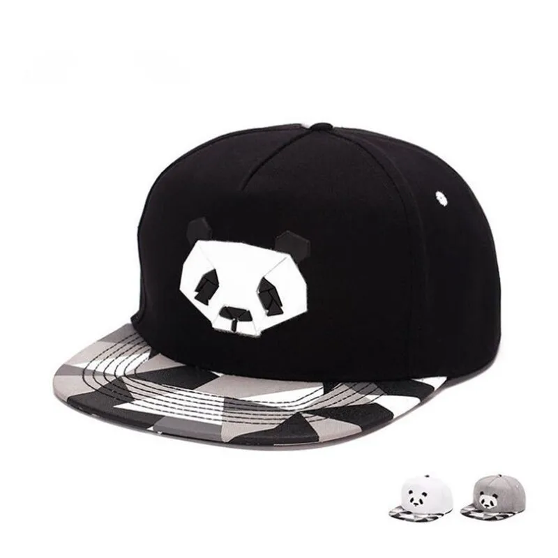 

fashionspring and summer lovers baseball cap hip-hop hat male Ms. cute panda zebra rubber hatsnapback Flat-brimmed hat