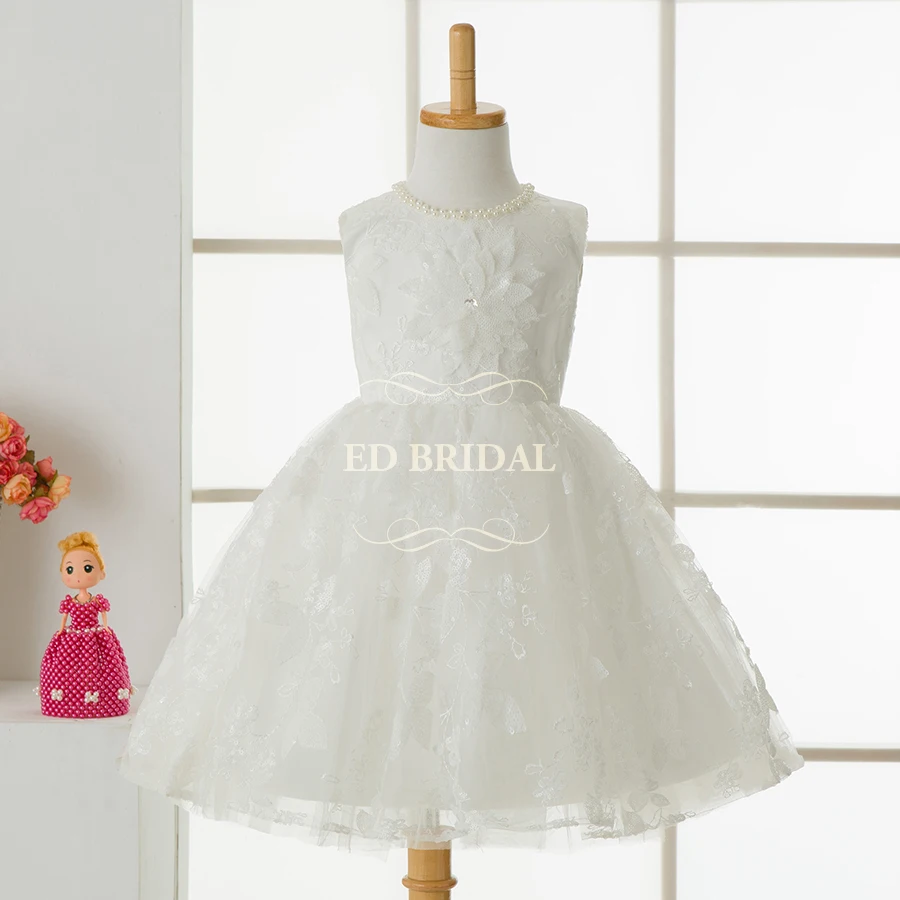 Sequined Lace Pearls Beaded First Communion Dresses for Girls Pageant Glitz Children Graduation Gowns | Свадьбы и торжества