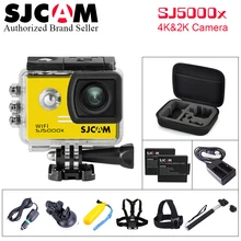 Full Accessories Kit 2 0 Screen 4K SJCAM SJ5000X Elite WiFi NTK96660 30M Waterproof Sports Action