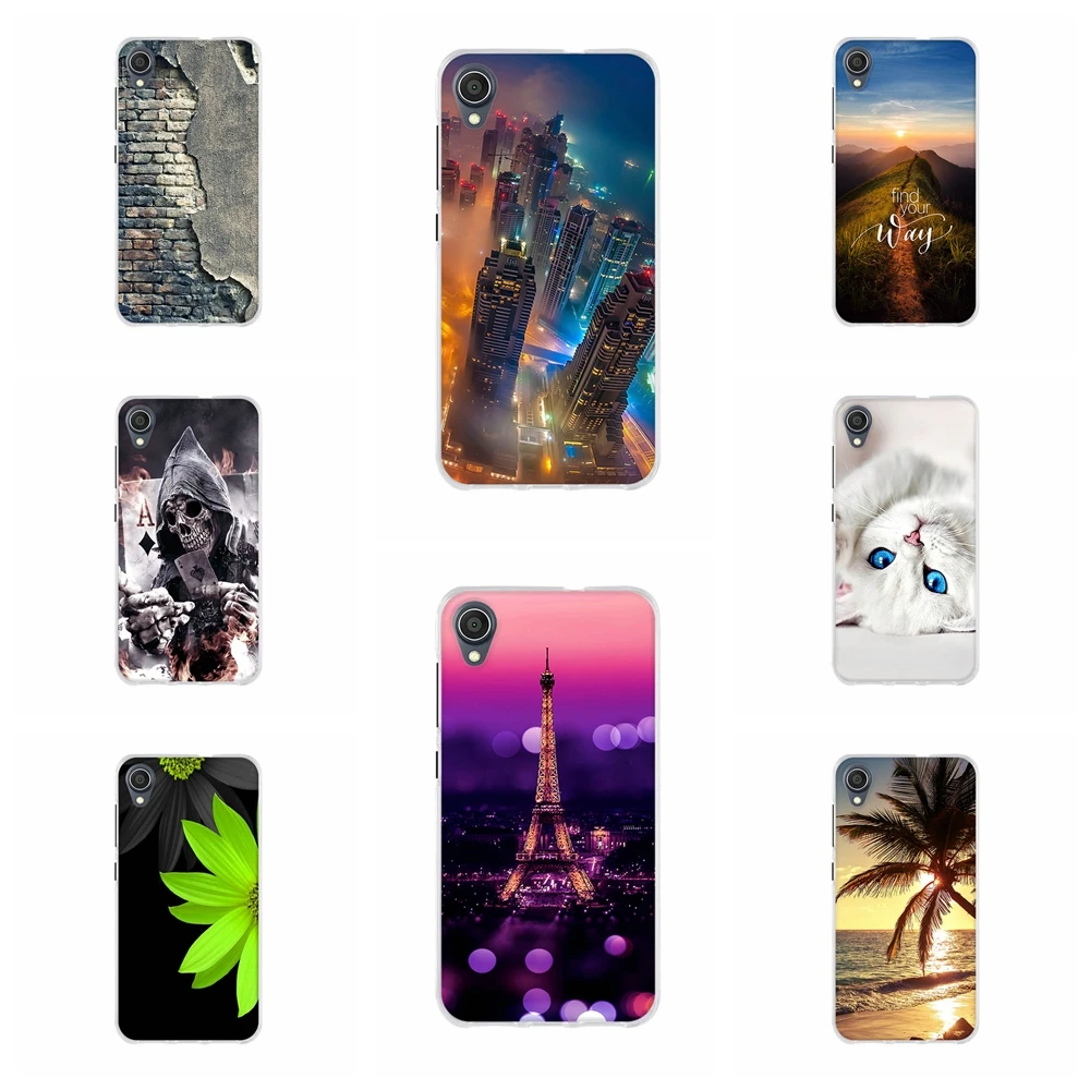 3d バック Tpu カバー Asus Zenfone 5 ライブ L1 Za550kl ケース印刷パターン薄型シリコン Asus ライブ L1 Za550kl ケースシェルバッグ Phone Case Covers Aliexpress