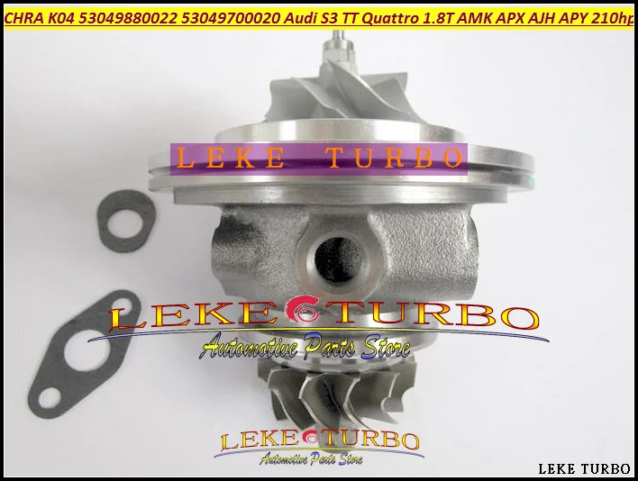 TURBO Cartridge CHRA K04 22 53049700022 53049880022 53049700020 53049880020 Turbocharger For AUDI S3 TT Quattro 1.8T AMK APX AJH APY 1.8L 210HP (3)