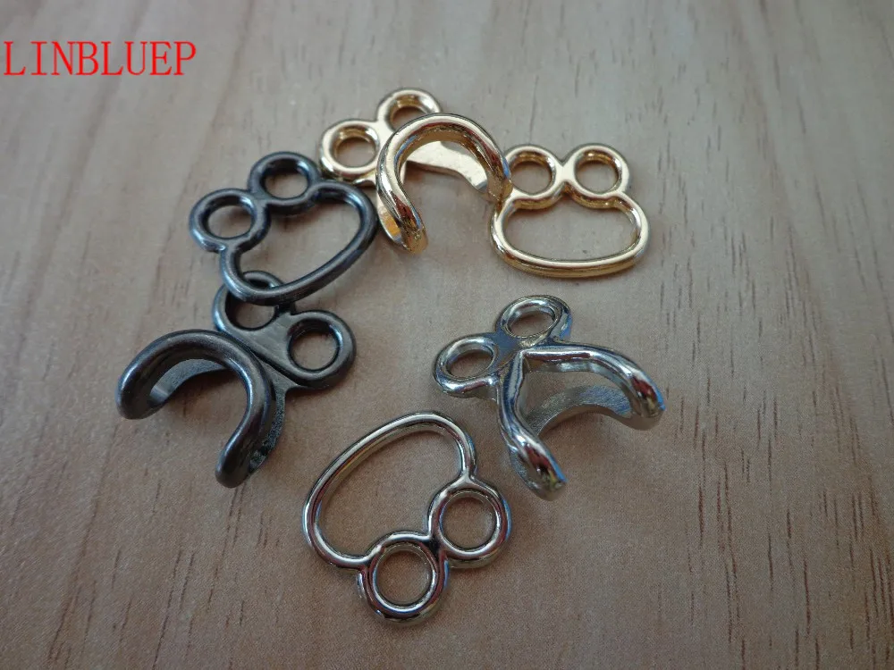 Wholesale 50sets/lot Antique Brass Extra Metal Large Hook And Eye High