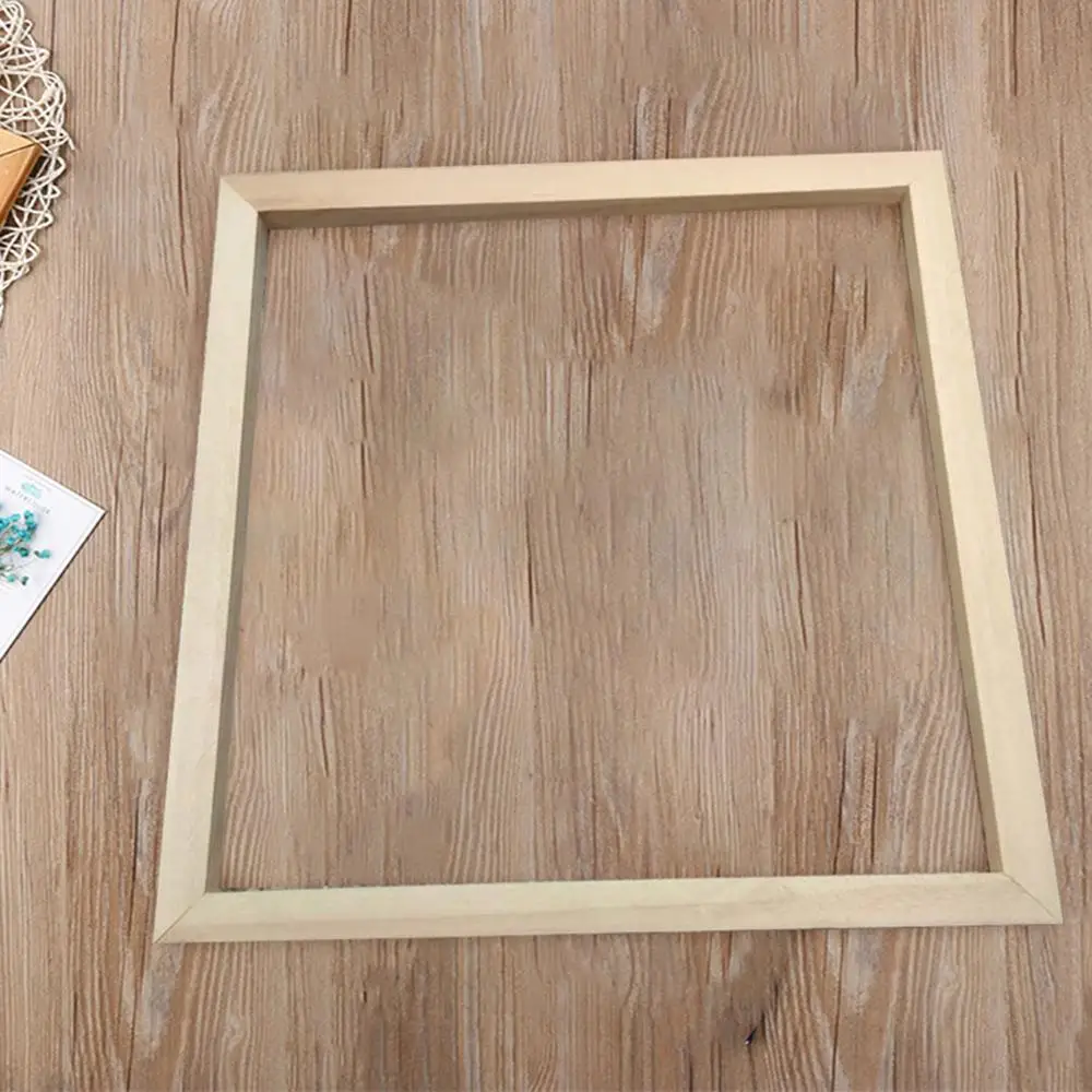 4 палочки/набор рамка для картин DIY твердая деревянная настенного искусства