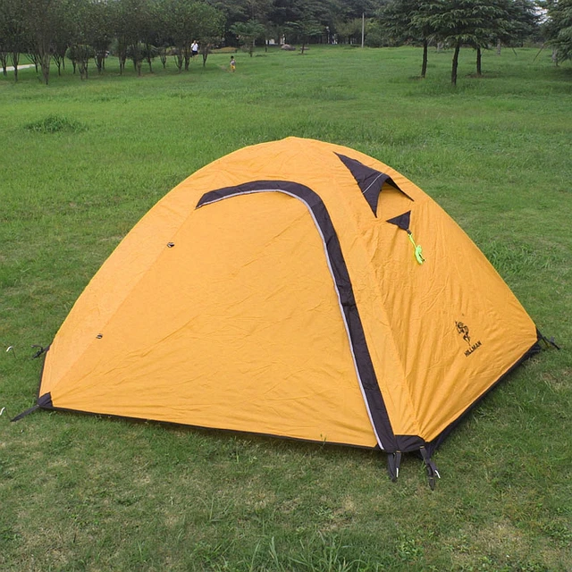 Hillman 2 Person Outdoor Tent Aluminum Poles Hiking Waterproof Camping