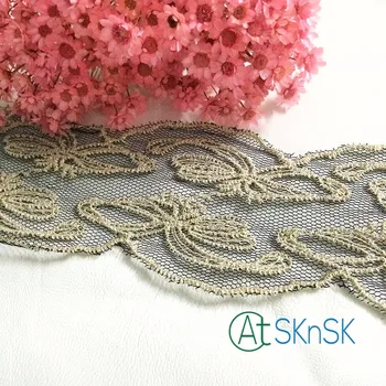 

10yard/lot Ivory Dragonfly Embroidery Lace Embroidered Water Soluble Cotton Cloth Lace Embroidery Trim Ribbon A2
