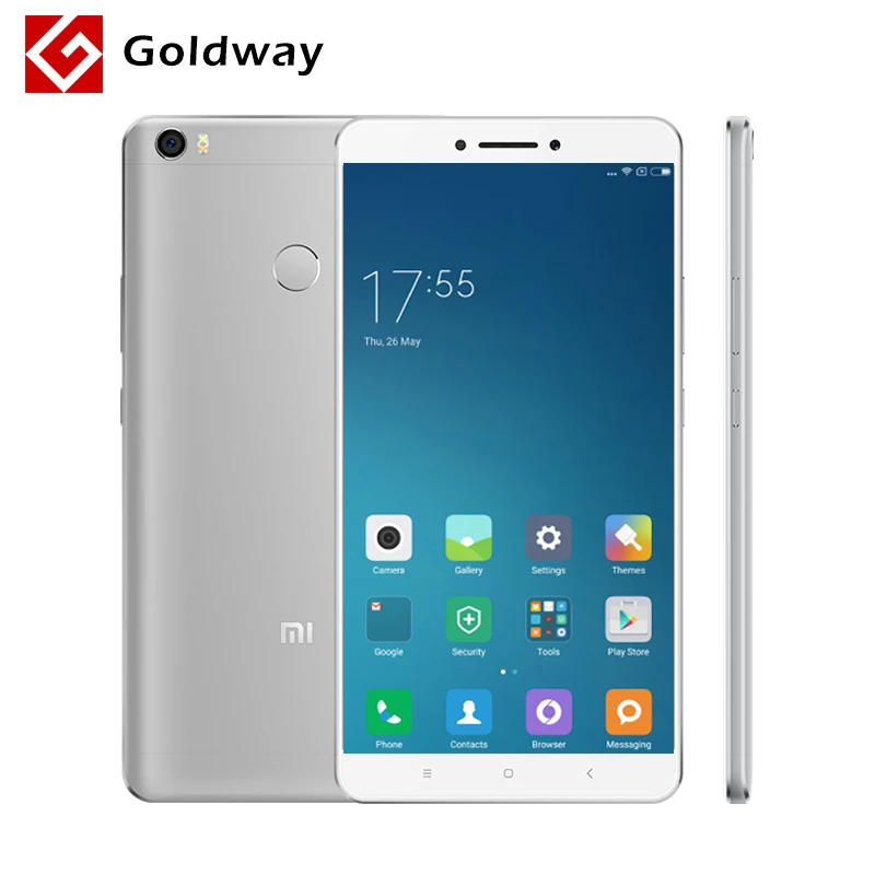 Оригинальный Xiaomi Mi Max mimax 6 44 &quot4850 мАч мобильного телефона Восьмиядерный Snapdragon 652