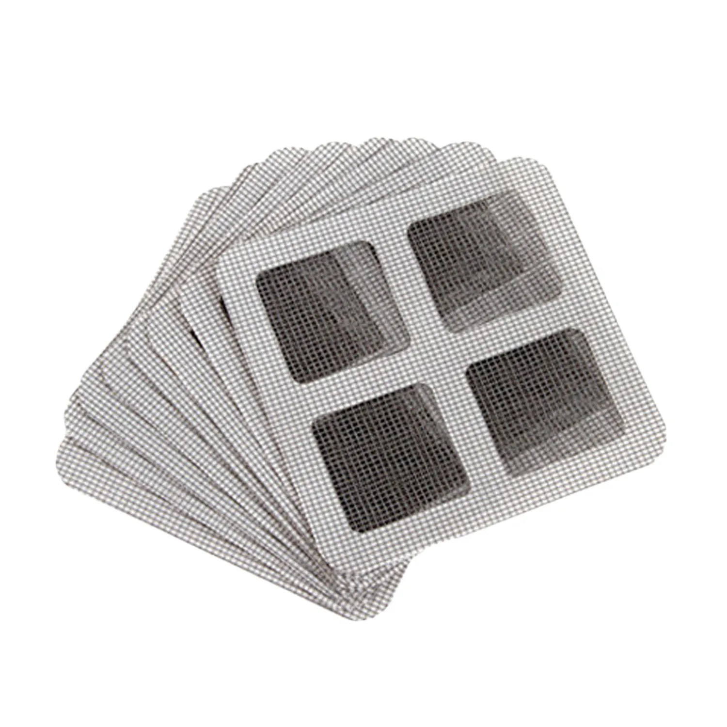 

15 PCS Window Door Net Mesh Screen Self Adhesive Repair Fixing Patches Stickers for Covering Up Holes Prevent Mosquito Insect