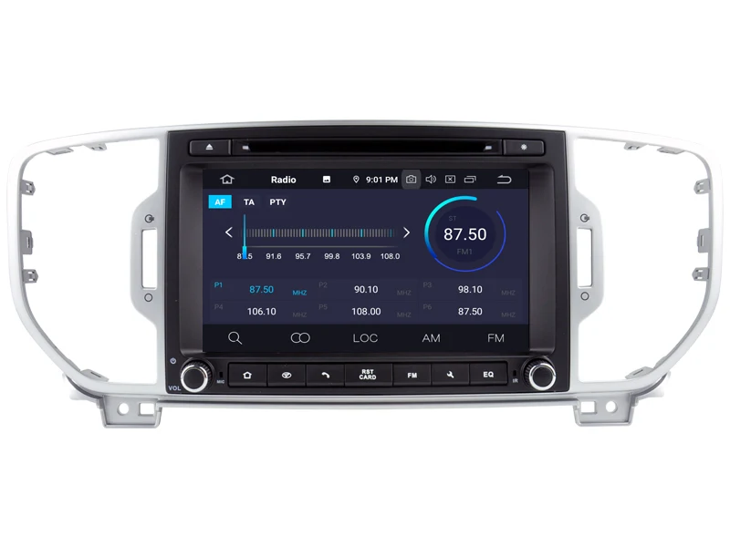 Discount Navirider OS 9.0 Car Android Player For KIA SPORTAGE 2016 car radio gps navigation bluetooth TDA7851 Amplifier sound System 4