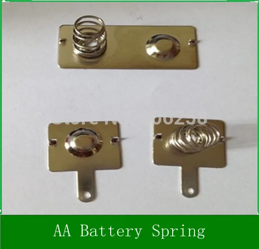 

AA Battery Spring / 5 Battery Box Spring / Positive / Negative 13.5 * 11.5MM three piece 50set
