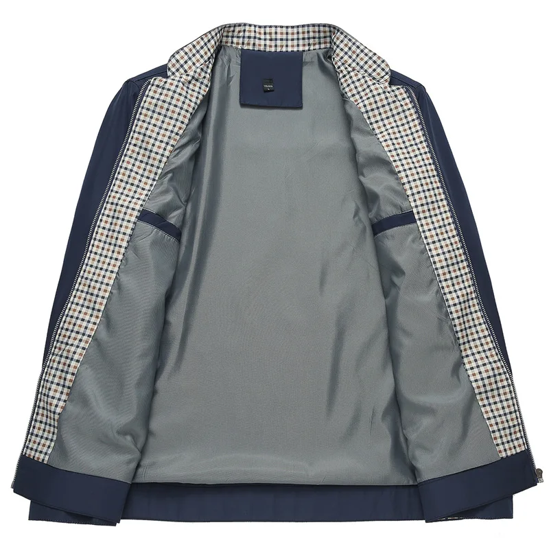 الربيع الصيف رقيقة اسكواش سترة الرجال الأزياء موقف طوق الأعمال جاكيتات معطف جيوب يندبروف رجل أبلى سترات الربيع الصيف رقيقة اسكواش سترة الرجال الأزياء موقف طوق الأعمال جاكيتات معطف جيوب يندبروف رجل أبلى سترات