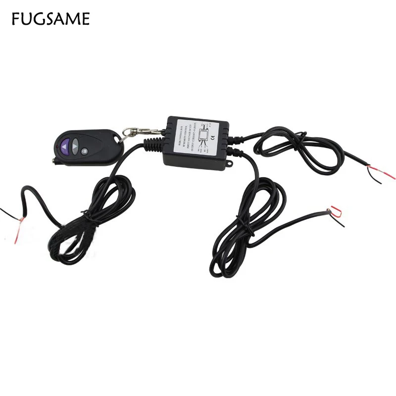 

FUGSAME Wireless Remote Strobe Flash Controller for Car Eagle Eye Daytime Running Lights etc.