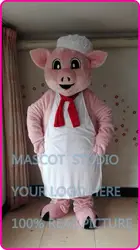 Талисман свинья мама шеф-повар костюм талисмана обычай необычные костюмы аниме косплей комплекты mascotte мультфильм тема маскарадный