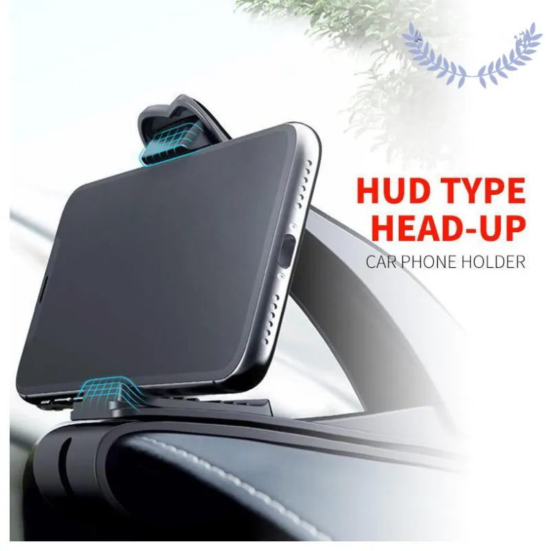 

2019 New Dashboard Car Phone Holder For iPhone X 8 Adjustable Clip Car Phone Holder GPS Navigation Mount Cell Phone Holder Stand