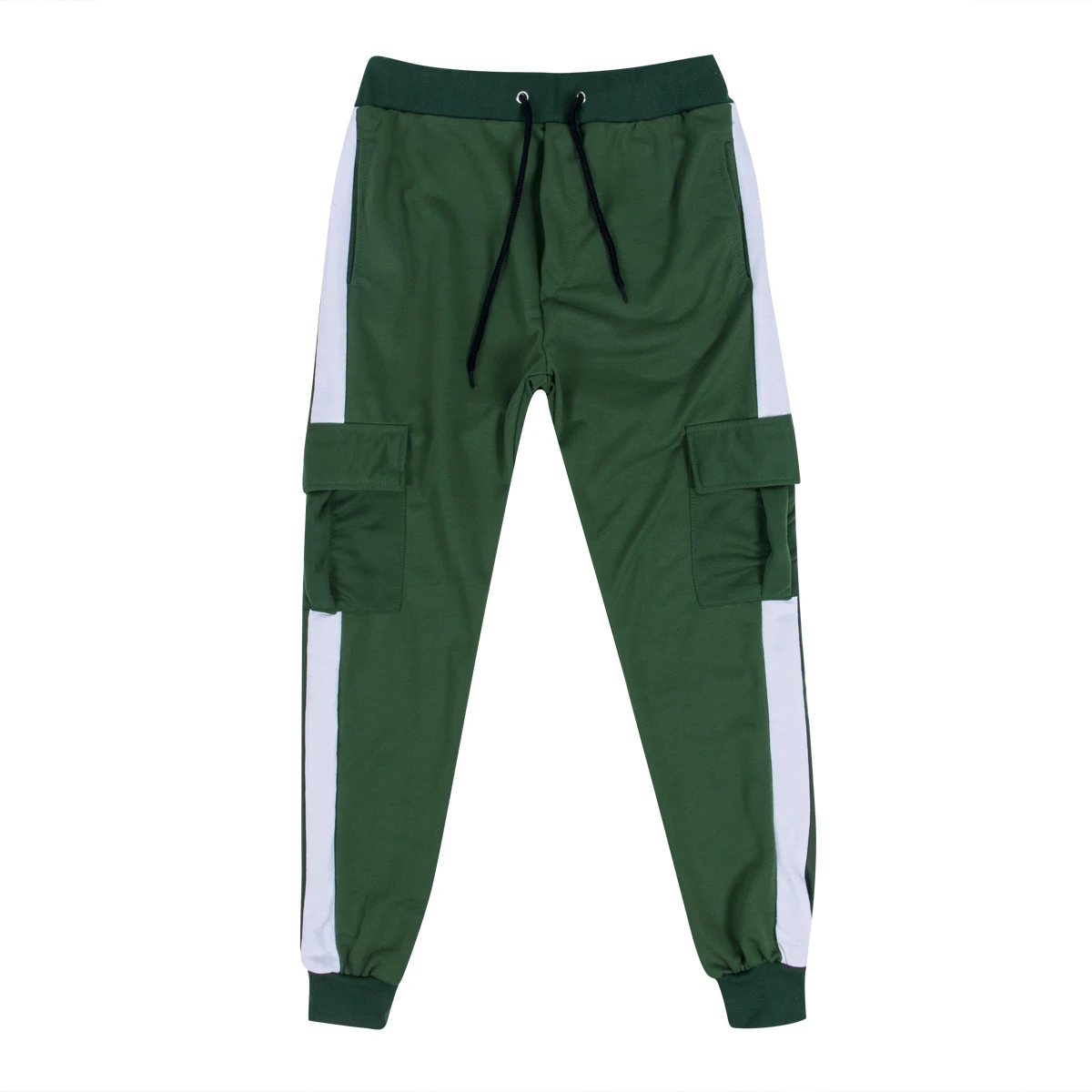 C Для мужчин Slim Fit Повседневное узкие брюки пот Штаны длинные Штаны с карманами - Цвет: C