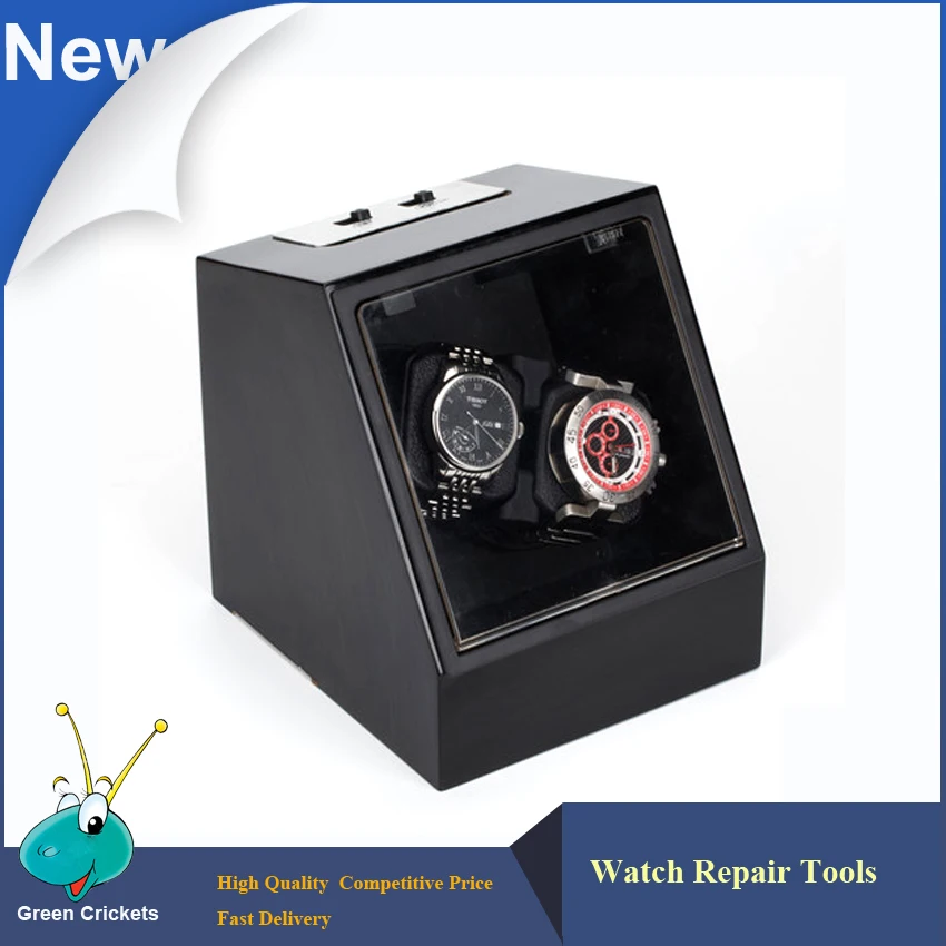 Ulatra Luxury 2 Seats Automatic Watch Winder,Multi Functions Mini Watch