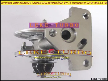 Best Turbo Cartridge CHRA GT2052V 720931 720931-0004 720931-0002 070145702A Turbocharger For VW T5 Transporter 2002-04 AXE 2.5L TDI