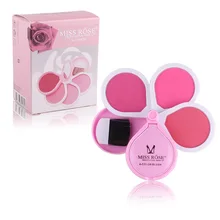 

Original Beauty cosme Blush Natural rosy, two-tone design with fit brush For beautiful life