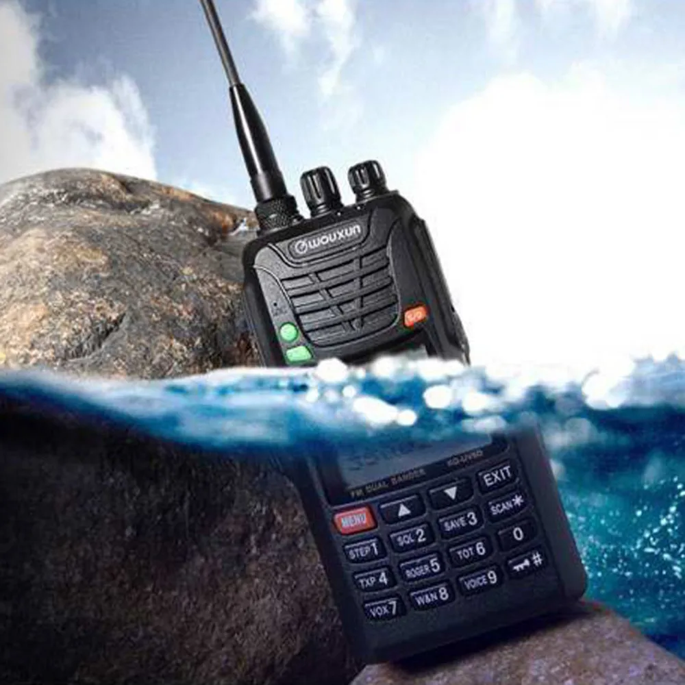 New Original Wouxun KG-UV6D Dual Band VHFUHF Professional FM Two-way Radio WOUXUN KG UV6D walkie talkie 10km (8)