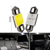 Bombilla LED para coche, luz Interior de lectura de matrícula, C5W, C10W, festón COB, 31mm, 36mm, 39mm, 41/42mm, 12V, blanca, 6500K, 2 uds. ► Foto 2/6