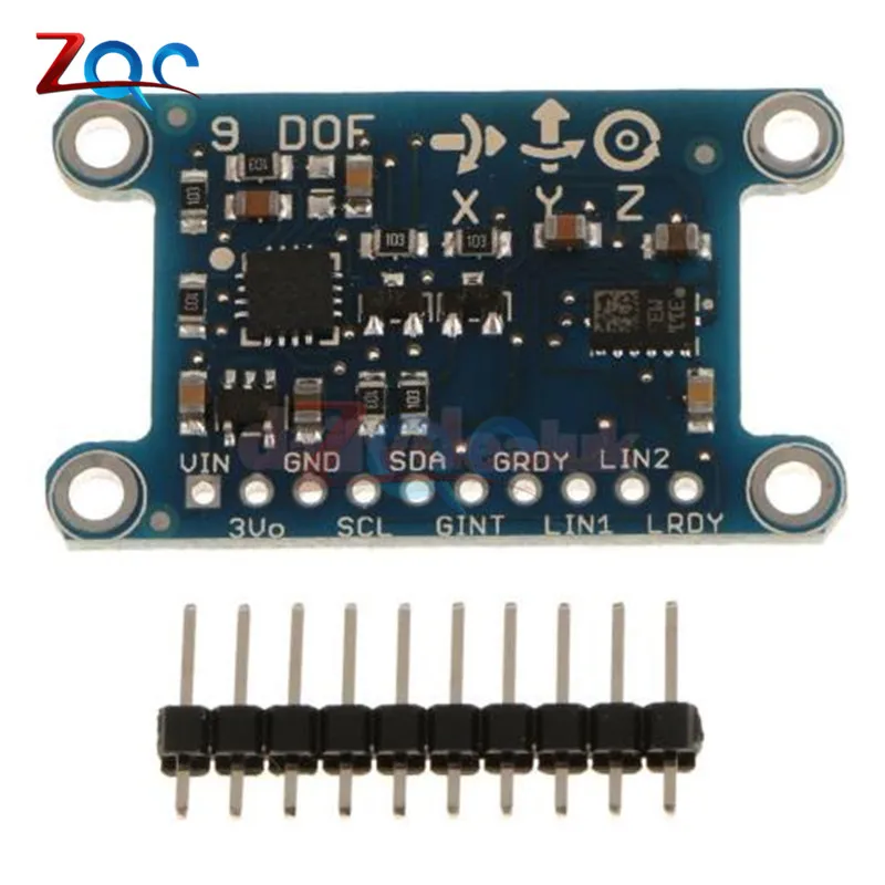 9 оси IMU L3GD20 LSM303D модуль 9DOF компас ускорение гироскоп сенсор модуль для Arduino