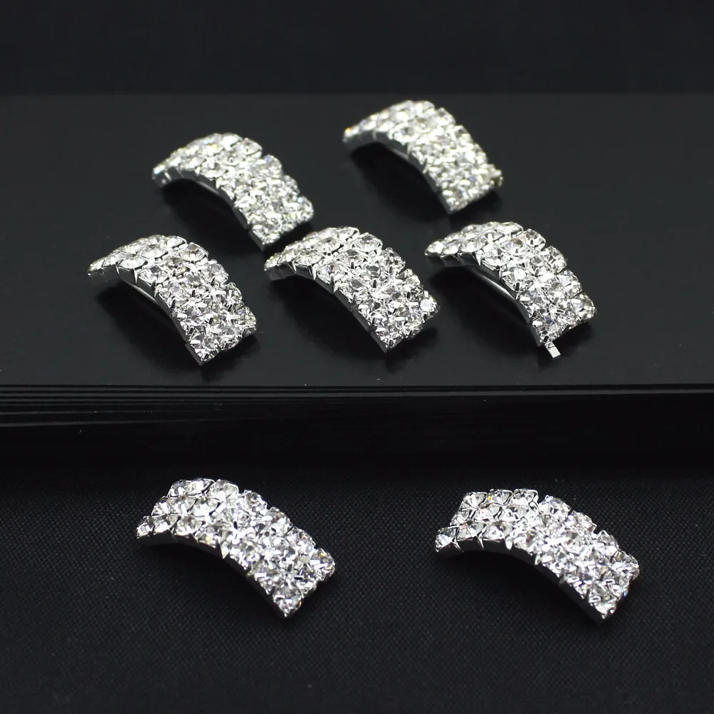 

Hot Sale wholesale 20pcs/lot Wedding Diamond crystal Button Flatback Button rhinestone Button Crystal DIY craft Accessories YC13