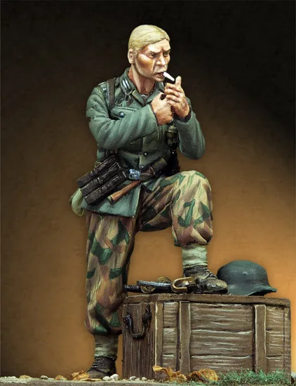 1/35 модельная фигурка из смолы комплект нераскрашенный 124|Наборы для сборки