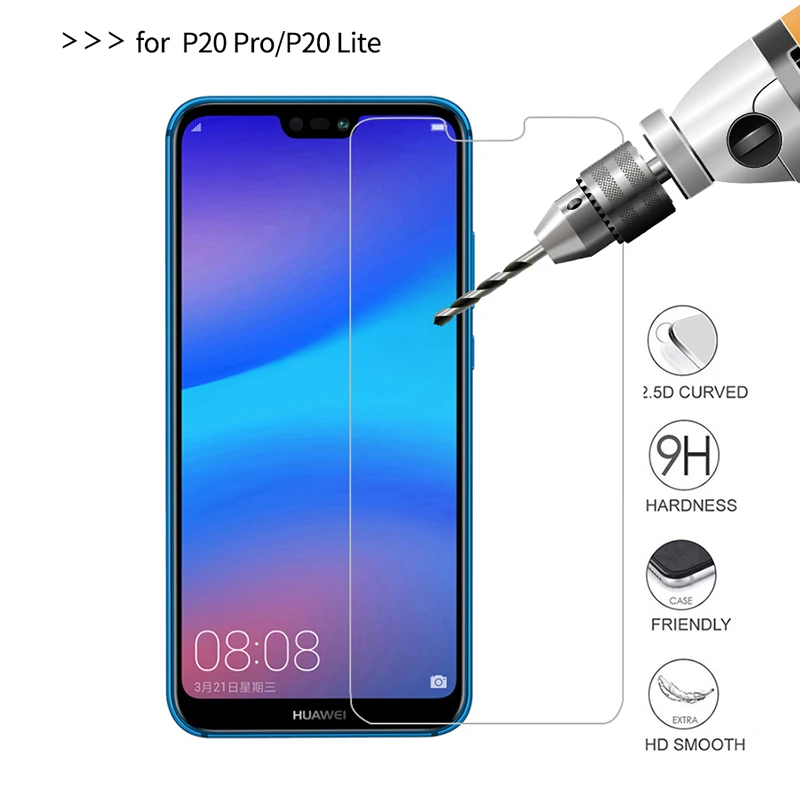 Tempered Glass 2Pcs For Huawei Honor 8X MAX 8 Nova 3i 3 9H Screen Protector Film For Huawei P20 Lite Pro Screen Protective Film